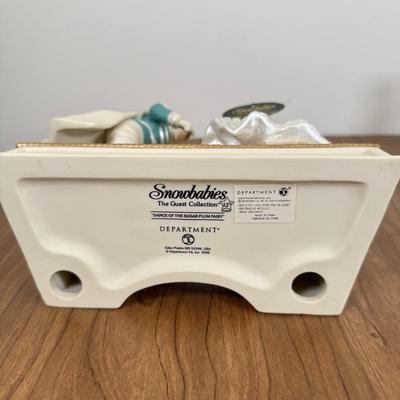 LOT 59B: Department 56 Snowbabies Guest Collection - The Nutcracker "Dance of the Sugar Plum Fairy" & Alice in Wonderland...