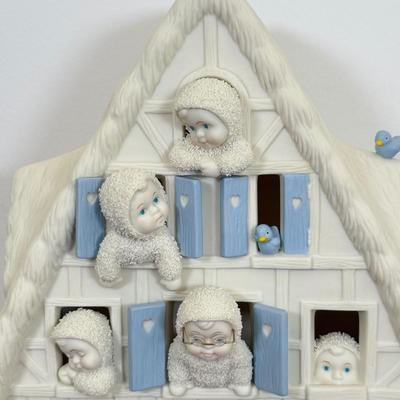 LOT 60B: Department 56 Disney Snowbabies Guest Collection Hand Numbered "Snow White and the Seven Snowbabies" Limited Edition...