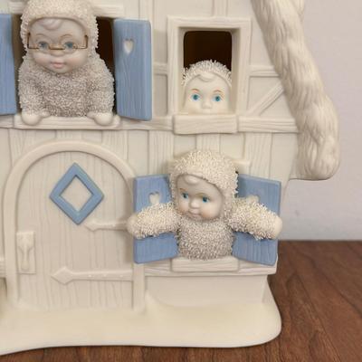 LOT 60B: Department 56 Disney Snowbabies Guest Collection Hand Numbered "Snow White and the Seven Snowbabies" Limited Edition...