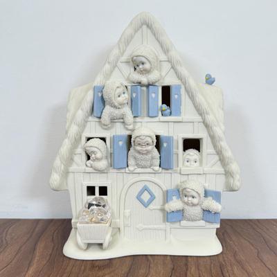 LOT 60B: Department 56 Disney Snowbabies Guest Collection Hand Numbered "Snow White and the Seven Snowbabies" Limited Edition...