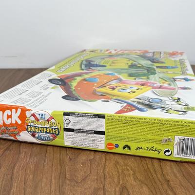 LOT 62A: Mattel Nickelodeon Spongebob Squarepants Movie Race for the Crown Playset NRFB