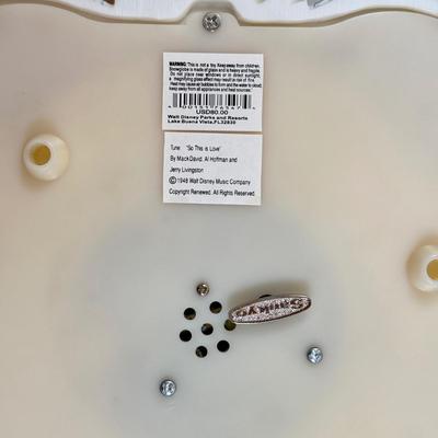 LOT 63B: Disney Parks Princess Couples "So This is Love" Musical Movement Snowglobe