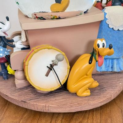 LOT 64B: Disney Parks Musical Snowglobes - "Mickey Mouse Club March" & "Minnie's Yoo Hoo"