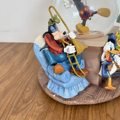 LOT 64B: Disney Parks Musical Snowglobes - "Mickey Mouse Club March" & "Minnie's Yoo Hoo"