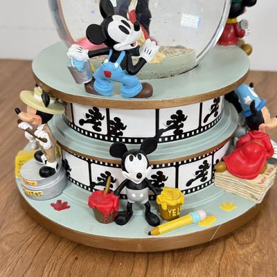 LOT 64B: Disney Parks Musical Snowglobes - "Mickey Mouse Club March" & "Minnie's Yoo Hoo"