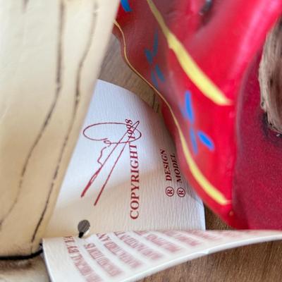 LOT 65B: 15” 1998 Disney Pinocchio w/ Jiminy Cricket Fiberglass Statue