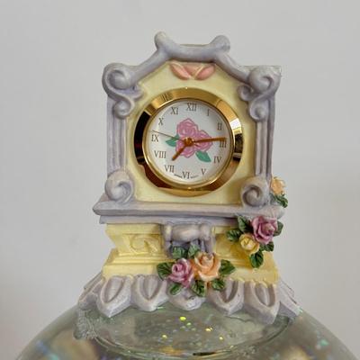 LOT 67B: Disney Cinderella & Prince Charming Musical Snowglobes - "So This is Love"