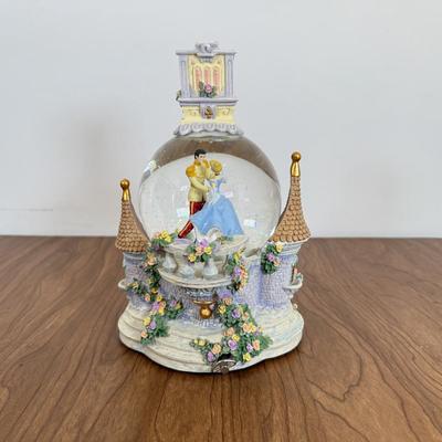 LOT 67B: Disney Cinderella & Prince Charming Musical Snowglobes - "So This is Love"