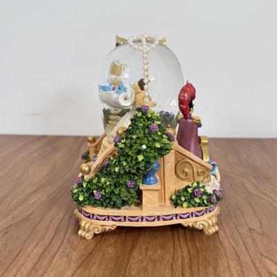 LOT 67B: Disney Cinderella & Prince Charming Musical Snowglobes - "So This is Love"