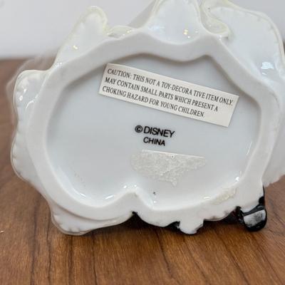 LOT 72B: Disney Cinderella Decor - Porcelain Wedding Statue, Disney Parks Carousel Horse & Photo Frame