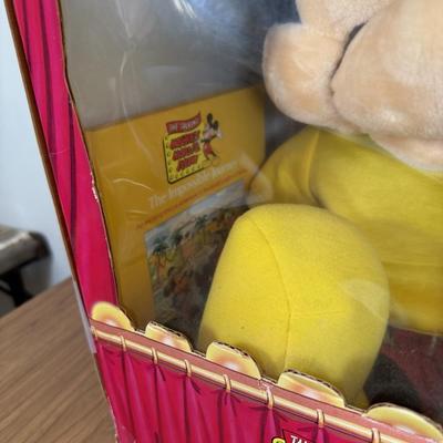 LOT 73B: Disney World of Wonders Talking Mickey Mouse Show Mickey Doll in Box