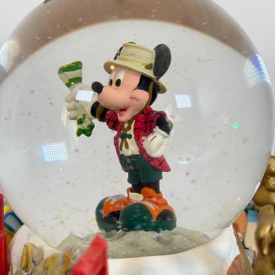 LOT 75B: Disney Snowglobes - Enesco "In the Good Old Summertime, California Adventure "California Here I Come" &...