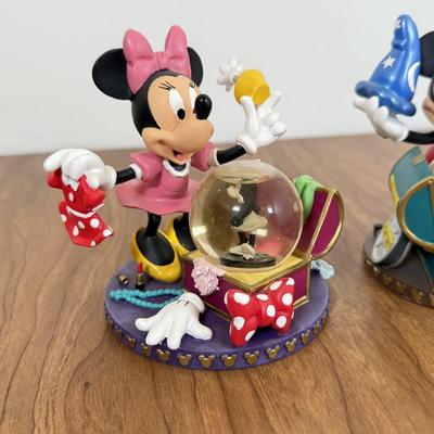 LOT 75B: Disney Snowglobes - Enesco "In the Good Old Summertime, California Adventure "California Here I Come" &...
