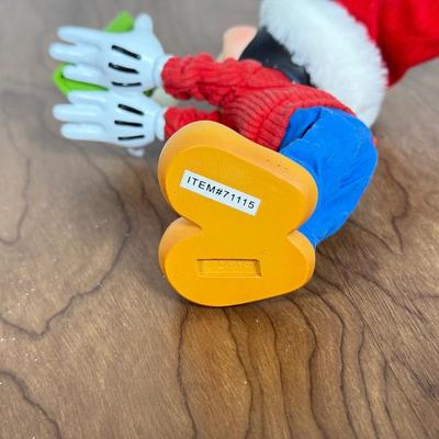 LOT 77B: Disney Clothique Possible Dreams Santas, Mickey & Minnie w/ Disney's Christmas Collection Train Photo Prames & Salt...