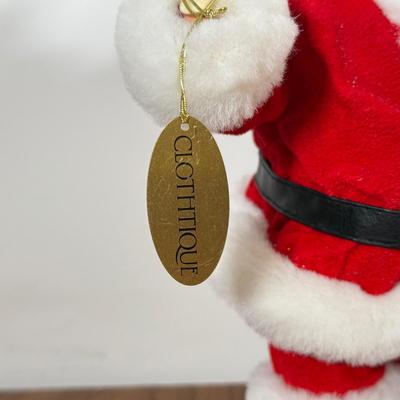 LOT 77B: Disney Clothique Possible Dreams Santas, Mickey & Minnie w/ Disney's Christmas Collection Train Photo Prames & Salt...