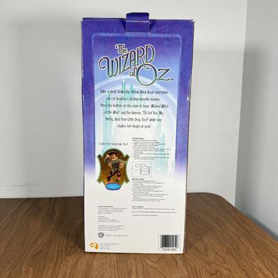 LOT 80B: 2001 Gemmy Wizard of Oz Collectible Animated Figures w/ Boxes - Wicked Witch of the West & Scarecrow