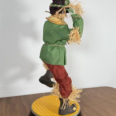 LOT 80B: 2001 Gemmy Wizard of Oz Collectible Animated Figures w/ Boxes - Wicked Witch of the West & Scarecrow