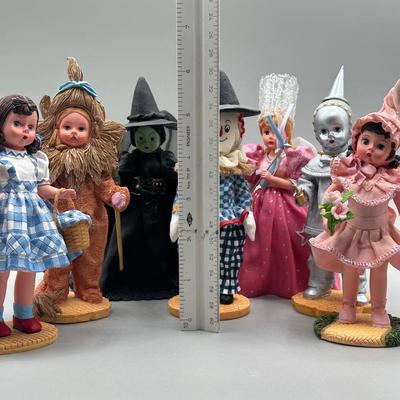 LOT 81B: Madam Alexander Wizard Of Oz Figurine Set