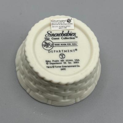 LOT 88B: Department 56 SnowBabies/Wizard Of Oz Collection