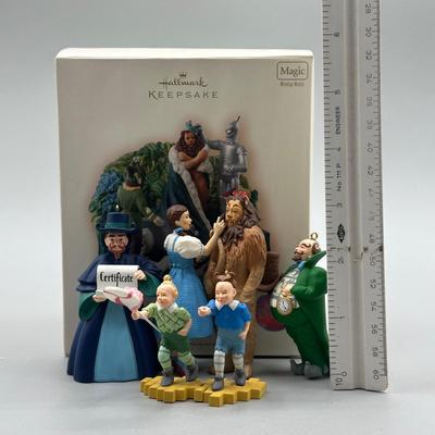 LOT 89B: Hallmark Wizard Of Oz Ornament Collection