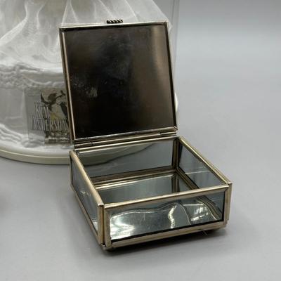 LOT 92B: Vintage Enesco Figurines, Cake Topper & More