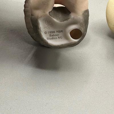 LOT 92B: Vintage Enesco Figurines, Cake Topper & More