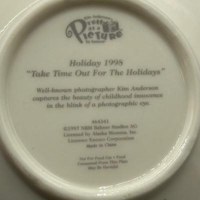 LOT 92B: Vintage Enesco Figurines, Cake Topper & More