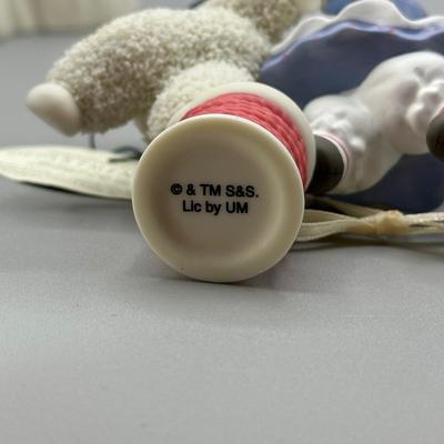 LOT 95B: Vintage Department 56 Eloise, Madeline, Curious George & Raggedy Anne SnowBabies