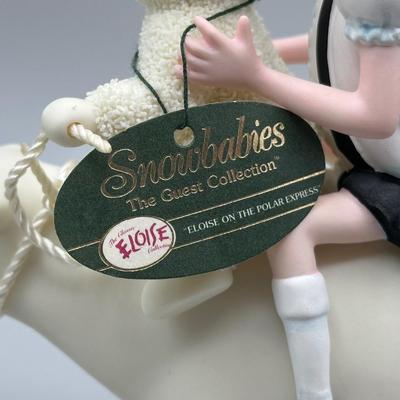 LOT 95B: Vintage Department 56 Eloise, Madeline, Curious George & Raggedy Anne SnowBabies