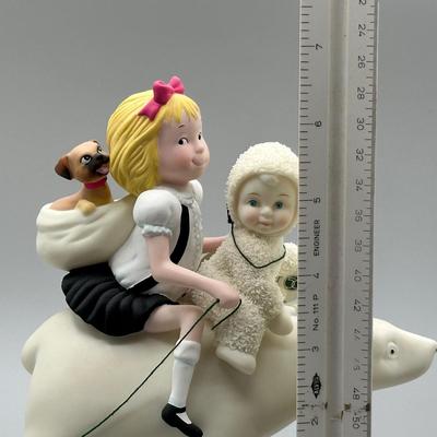 LOT 95B: Vintage Department 56 Eloise, Madeline, Curious George & Raggedy Anne SnowBabies