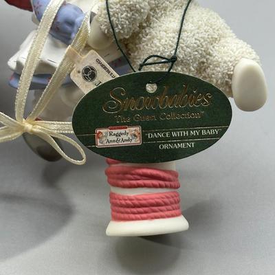 LOT 95B: Vintage Department 56 Eloise, Madeline, Curious George & Raggedy Anne SnowBabies