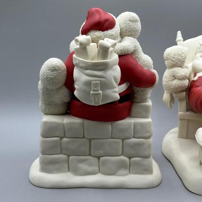LOT 96B: SnowBabies The Guest Collection - Santa Needs Time Out Too & More