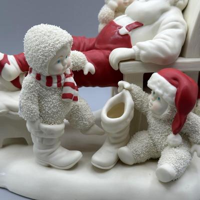 LOT 96B: SnowBabies The Guest Collection - Santa Needs Time Out Too & More