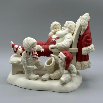LOT 96B: SnowBabies The Guest Collection - Santa Needs Time Out Too & More