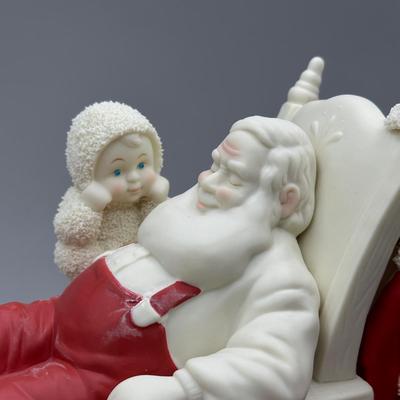 LOT 96B: SnowBabies The Guest Collection - Santa Needs Time Out Too & More
