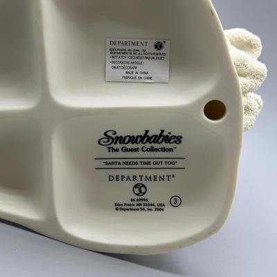 LOT 96B: SnowBabies The Guest Collection - Santa Needs Time Out Too & More