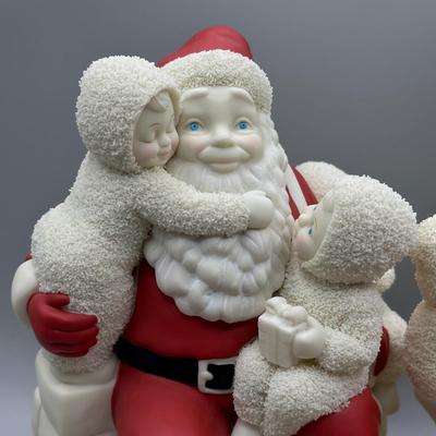 LOT 96B: SnowBabies The Guest Collection - Santa Needs Time Out Too & More