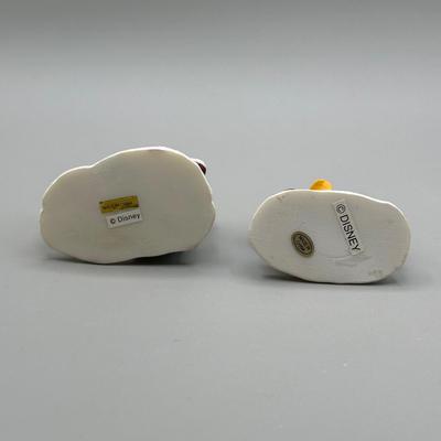 LOT 97B: Vintage Mickey Mouse Toy Shop Ceramic House w/ Figurines