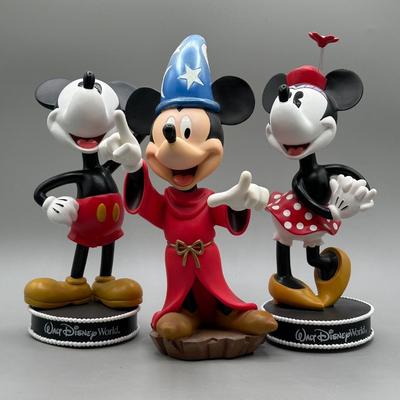 LOT 104B: Mickey Mouse Sorcerer’s Apprentice Bobble Head & More Disney Bobble Heads