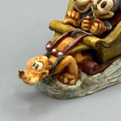 LOT 106B: Tribute to Firefighters Figurine by Charles Boyer & Harmony Kingdom Trinket Boxes