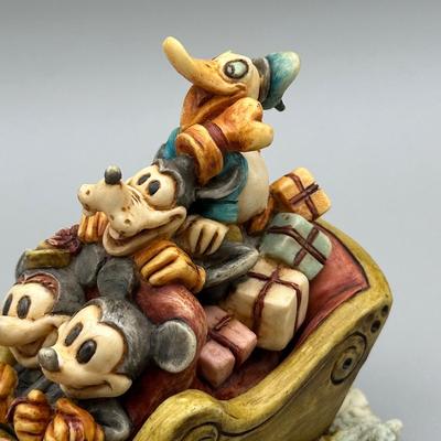 LOT 106B: Tribute to Firefighters Figurine by Charles Boyer & Harmony Kingdom Trinket Boxes