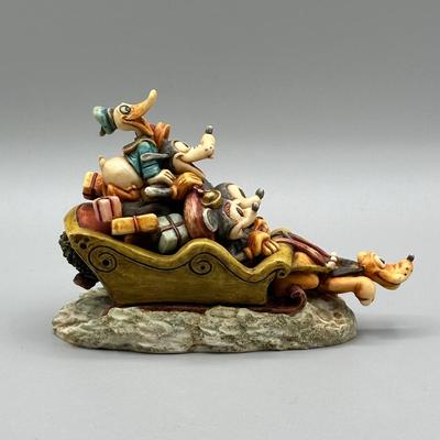 LOT 106B: Tribute to Firefighters Figurine by Charles Boyer & Harmony Kingdom Trinket Boxes