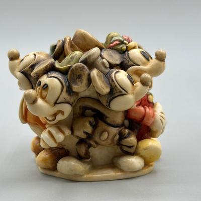 LOT 106B: Tribute to Firefighters Figurine by Charles Boyer & Harmony Kingdom Trinket Boxes