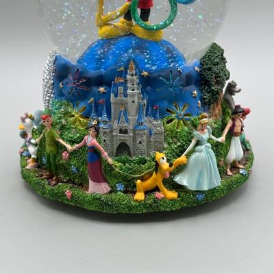 LOT 107B: Disney Snow Globes! Silver Screen Debut, 2000 Millennium & 100th Birthday