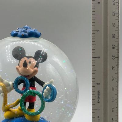 LOT 107B: Disney Snow Globes! Silver Screen Debut, 2000 Millennium & 100th Birthday