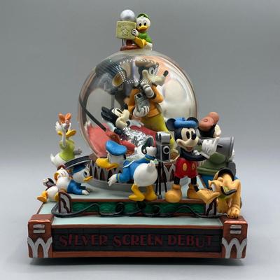 LOT 107B: Disney Snow Globes! Silver Screen Debut, 2000 Millennium & 100th Birthday