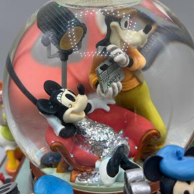 LOT 107B: Disney Snow Globes! Silver Screen Debut, 2000 Millennium & 100th Birthday