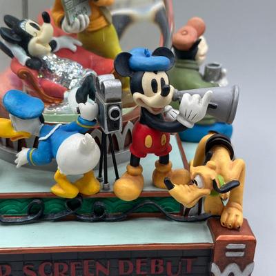 LOT 107B: Disney Snow Globes! Silver Screen Debut, 2000 Millennium & 100th Birthday
