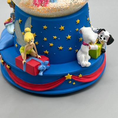 LOT 107B: Disney Snow Globes! Silver Screen Debut, 2000 Millennium & 100th Birthday