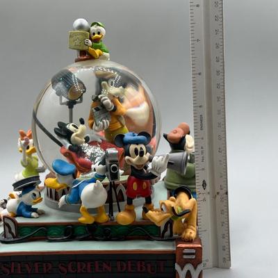 LOT 107B: Disney Snow Globes! Silver Screen Debut, 2000 Millennium & 100th Birthday